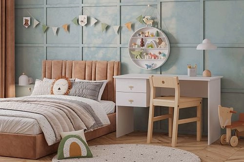 Письменный стол Стрекоза-1 Белый - фото 1