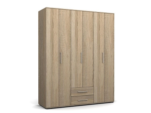 Шкаф распашной Гармошка-11 Дуб Сонома - фото 1