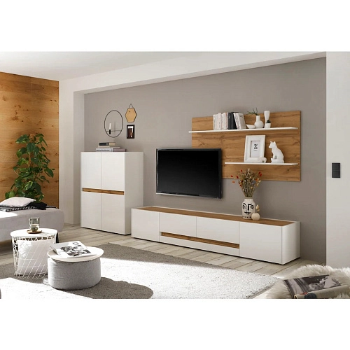 Стенка Анси-5 Белый - фото 1