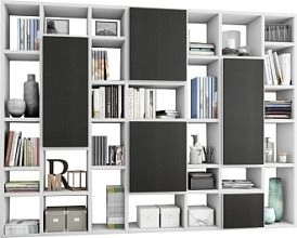 Куб-5 Венге Белый МДФ