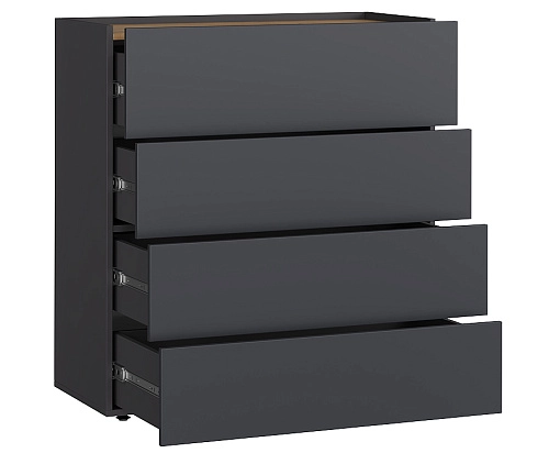 Стенка Сия-4 Графит - фото 3