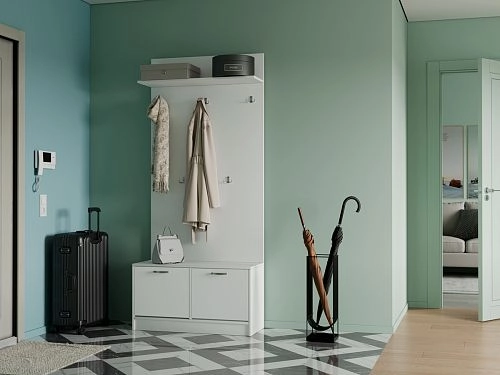 Прихожая Ольга-1 Белый - фото 1