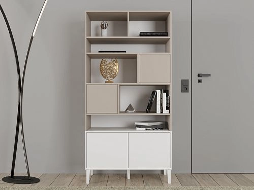 Стеллаж Скарлет-4 Белый - фото 1