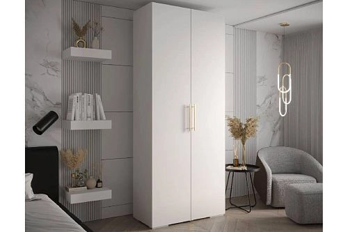 Шкаф распашной Лавис-2 Белый - фото 1