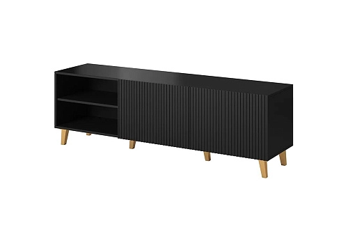 Стенка Крит-1 Черный - фото 3