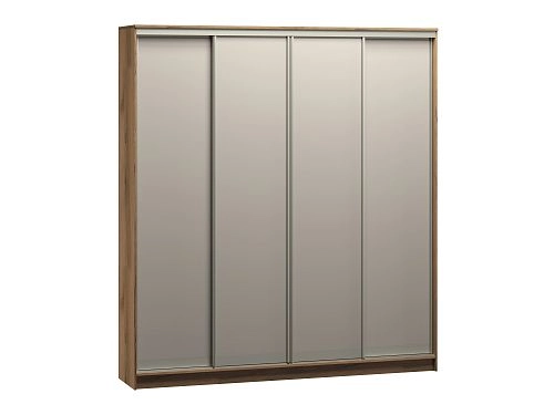 Шкаф-купе Борнео-4.1 Дуб Делано/Слоновая Кость - фото 2