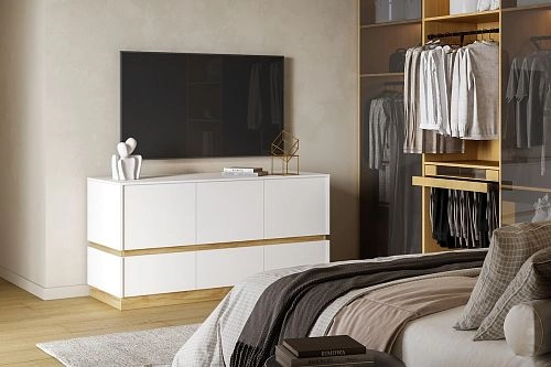 Комод Exeed-3 Белый - фото 1