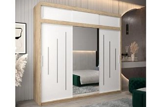 Валмиера-5А new Дуб Сонома/Белый