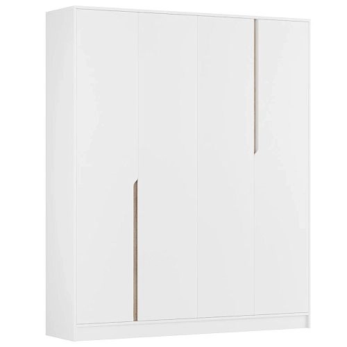 Шкаф распашной Бонди-4 Белый - фото 2