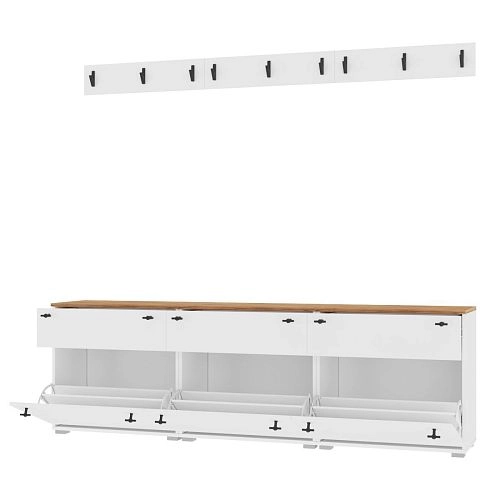 Прихожая Квели 3 Белый - фото 4