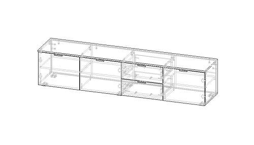 ТВ тумба Тоди-1 Графит - фото 3