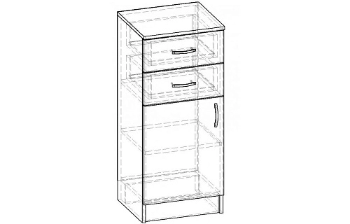 Тумба Горизонт Т.012.400-01 - фото 3