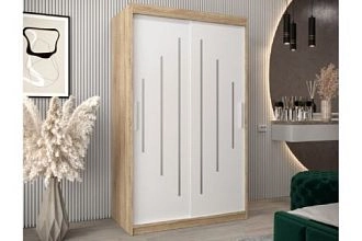 Валмиера-2 new Дуб сонома/Белый