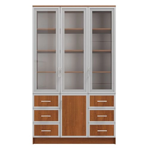 Книжный шкаф Альма-20 Орех Экко - фото 3