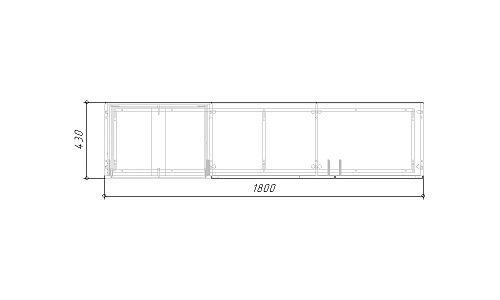 Комод Вега-180 МДФ - фото 5