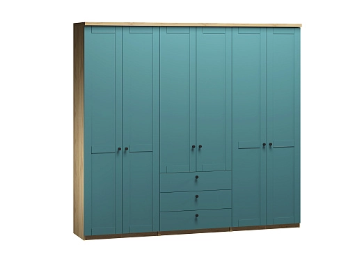 Шкаф распашной София РАХ-12 МДФ Аквамарин - фото 2