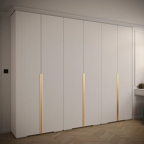 Шкаф распашной Мидл-3 Белый - фото 1