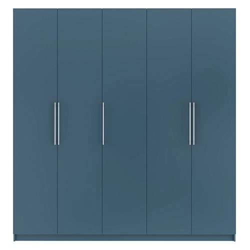 Шкаф распашной Калифорния-5 Альби Полуночно-синий - фото 3