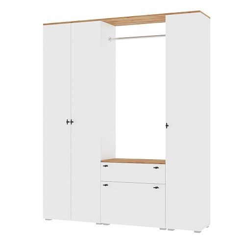 Прихожая Квели 6 Белый - фото 2