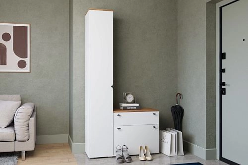 Прихожая Квели 5 Белый - фото 1