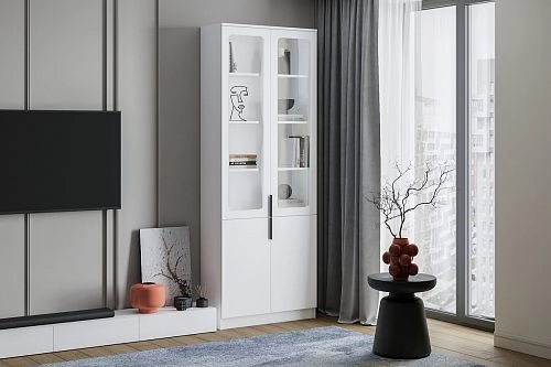 Шкаф для книг Модена 2.3 - фото 1